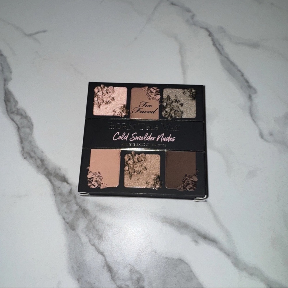 Too Faced Born This Way Eye Shadow Mini Palette Cold Smolder Nudes BRAND NEW‼️
